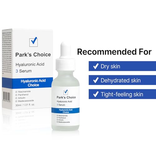 Park's Choice Hyaluronic Acid 3 Serum with Niacinamide & Madecassoside, 1.01 fl.oz.