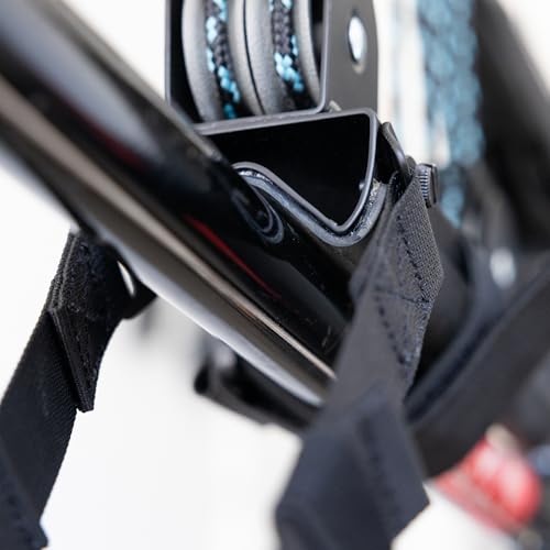 Garage Ceiling Bike Hoist System - Adjustable Pulley Lift for All Bikes