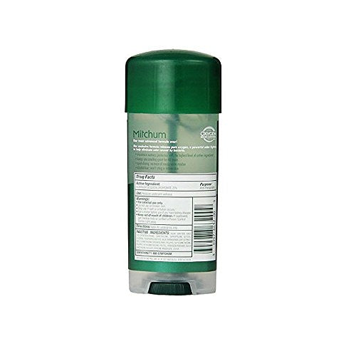 Unscented Antiperspirant Gel - Clinically Proven Wetness & Odor Protection, 3.4 oz Pack of 5