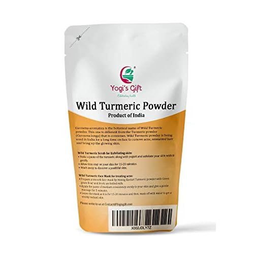 YOGI¡¯S GIFT ? Celebrating health Multi Pack | Rose Petal Powder + Wild Turmeric Powder Bundle For Face | 8 Oz Each
