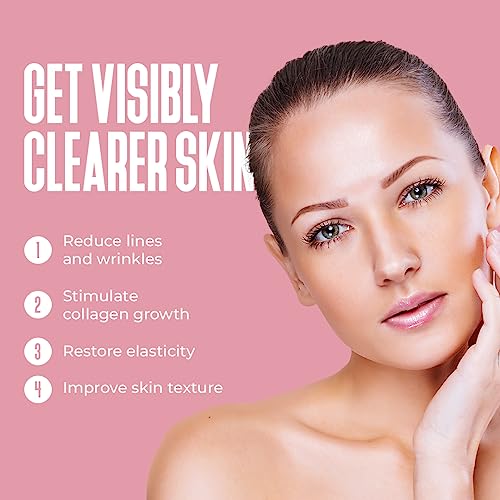 Mandelic Acid Clearing Serum for Acne Scars, Folliculitis, Aging Skin, Dark Spots - 40% Mandelic Acid Peel AHA Liquid Exfoliant, Clinical Grade Facial Peeling Solution
