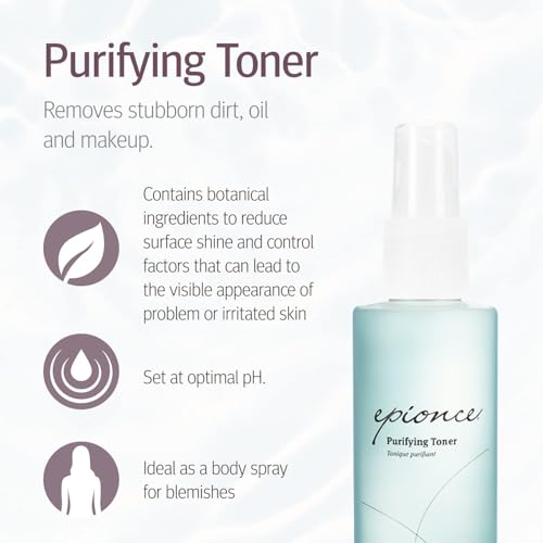 Purifying Toner for Face and Body - Blemish & Blackhead Clarifying Spray