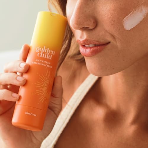 Goldem Child - High Esteem Balancing Cream - Lightweight Hydrating Face Cream for Sensitive, Dry Skin. Soothes Redness, Strengthens Skin Barrier. 50ml/1.7 oz