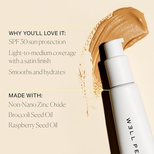 Well People Bio Tint SPF 30 Tinted Moisturizer, Skin-perfecting Moisturizer, Smoothes Imperfections & Moisturizes Skin, Vegan & Cruelty-free, 5N