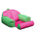 Lazy Lounger Pool Float with Footrest and Headrest - Summer Melon Variation