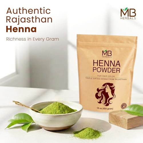Henna Powder 907g - Natural Hair Color & Conditioning - Rajasthani, Raw & Triple Sifted