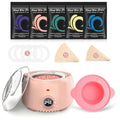 Blush Waxing Kit for Full Body Hair Removal with Digital Warmer & Natural Beads