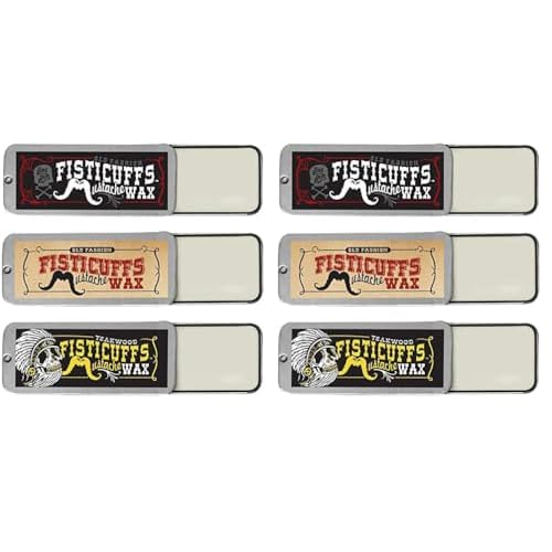 Grave Before Shave Fisticuffs Mustache Wax 6 Pack