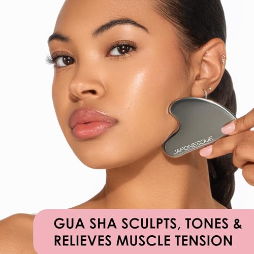Facial Contouring V Roller & Gua Sha Tool for Lymphatic Drainage and Skin Rejuvenation