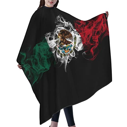 Mexico Flag Hairdressing Cape - Waterproof Salon Haircut Apron with Adjustable Closure