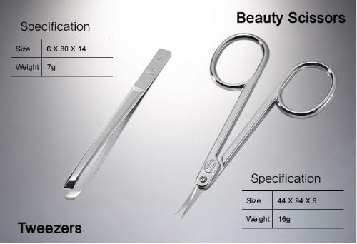 Three Seven TS-60KC Korean Nail Clipper Set – 6 Pcs Manicure Grooming Kit