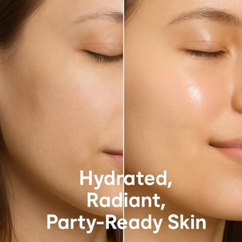 FACETORY K Beauty Face Mask Skin Care ? Radiance & Hydration Sheet Mask for Radiant Skin (5 Pack) | Bachelorette Favors & Girls Night Must-Have