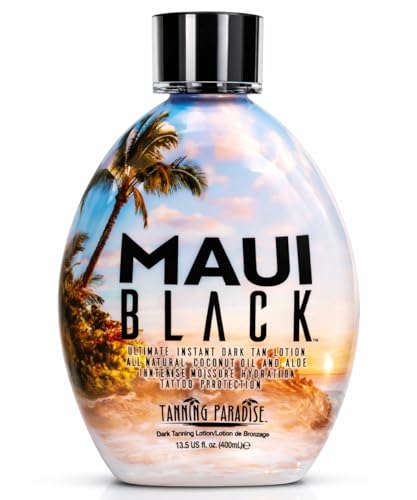 Instant Dark Tanning Lotion with Coconut Oil & Aloe - 13.5oz