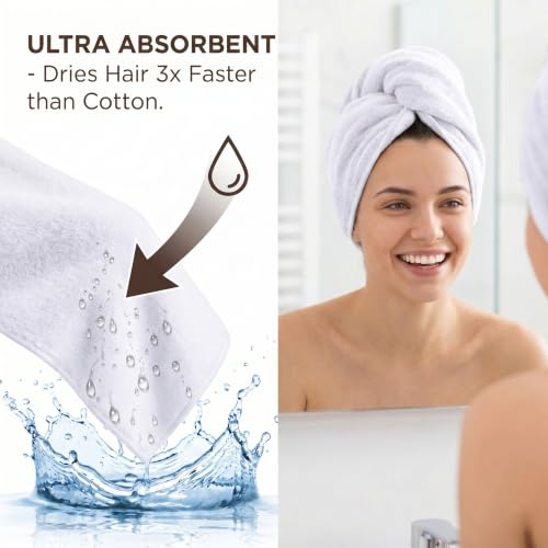 White Microfiber Salon Towels - 14 x 30 Inches, Pack of 12