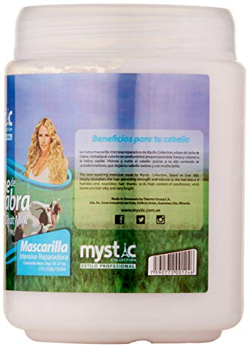 Goat Milk Hair Treatment Mask for Dry Damaged Hair - Deep Conditioning & Growth