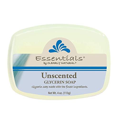 Clearly Natural Glycerin Bar Soap Unscented 4oz Pack of 6 - 24 Ounce Variant