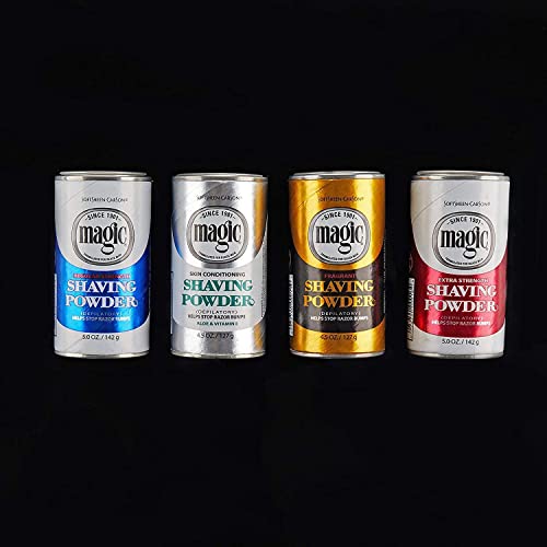 Gold Fragrant Body Powder Pack of 12 - Magic Shaving Personal Care
