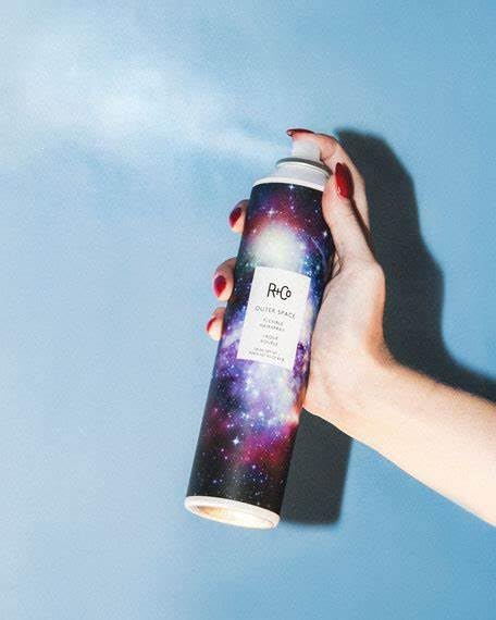R+Co Outer Space Flexible Hairspray 9.5 oz - Lightweight, Buildup-Free Styling