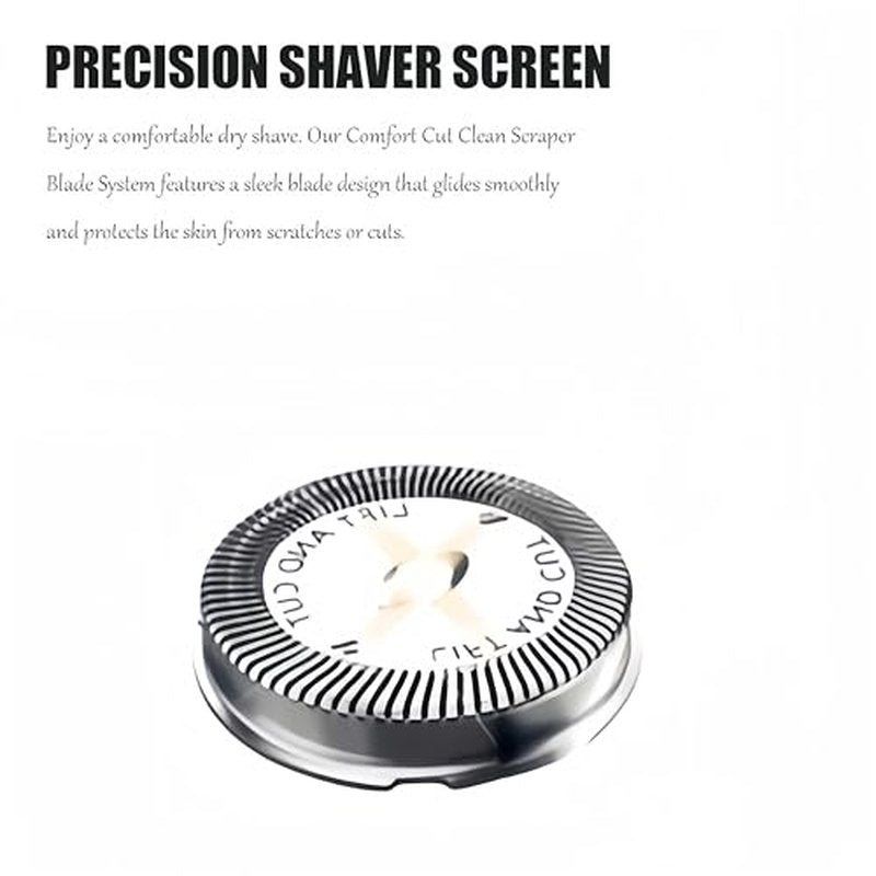 6-Pack HQ56 Replacement Shaver Heads Compatible with Philipss Norelco hq56 Replacement Heads HQ5625 HQ380 HQ489 HQ6863 hq5810 isoseries Razor Shaving Heads Blade