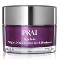 PRAI Beauty Ageless Throat & Decolletage Night Creme | Neck Firming Cream For Overnight Use | Cruelty & Paraben-Free Neck Tightening Cream with Retinol | Neck Cream for Tightening and Firming | 1.7 Oz