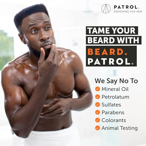 Bump Patrol Beard Balm with Argan Oil - 2 oz | Tames, Softens & Shapes Beard