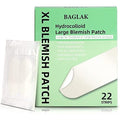 Large Blemish Patches - 22 XL Size Hydrocolloid Strips, Zit Stickers for Face Absorbing Cover - Facial Skin Care
