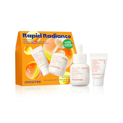 Innisfree Vitamin C Brightening Serum Set with Green Tea Enzyme