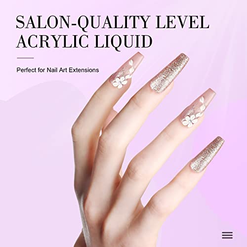 SAVILAND Acrylic Liquid for Nails 16.91 oz / 500 ml - Nail Extension & Art