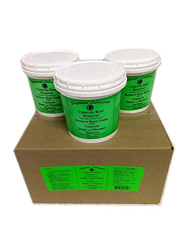 Singerman Laboratories Rust Remover Gel for Concrete - Pack of 3 (128 oz each)