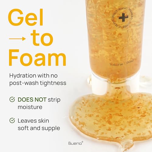 Gentle Organic Facial Cleanser with Rose Petals for All Skin Types - Anti-Aging & Hydrating - 5.03 fl oz