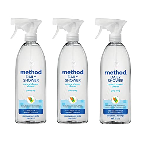 Daily Shower Spray with Ylang Ylang - Biodegradable 28 Fl Oz Pack of 3