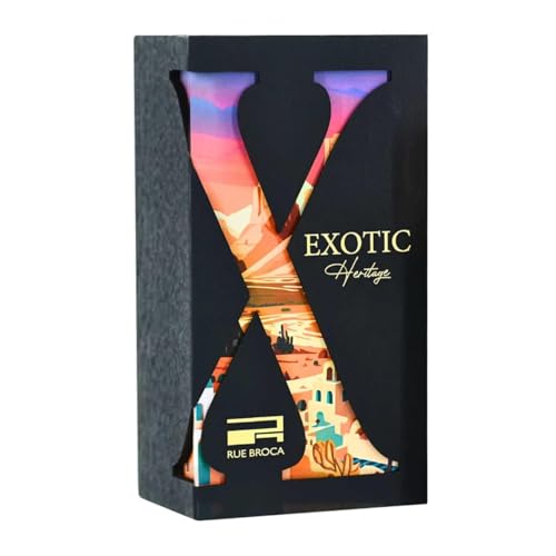 Exotic Heritage Eau de Parfum for Men - Woody Earthy Fruity Fragrance, 3.4 Fl Oz - Versatile and Elegant Gift