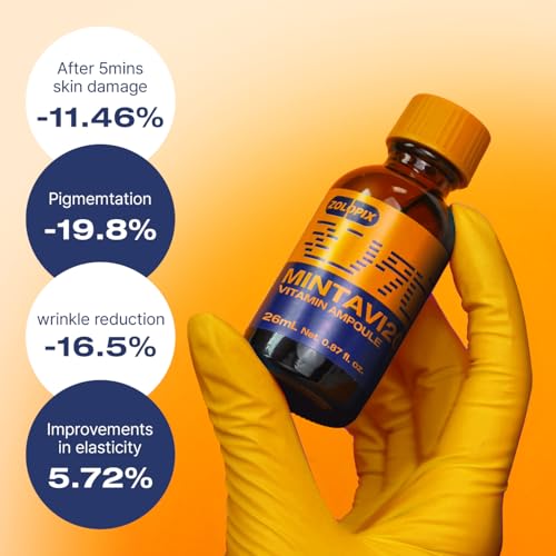 MINTAVI20 20% Vitamin C Serum with Ascorbic Acid, Alpha Arbutin & Tranexamic Acid for Brightening Dark Spots | Korean Skin Care for Radiant, Even-Toned Skin, 26ml / 0.879 fl. oz