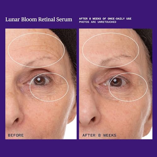 Retinal Serum for Face - Lunar Bloom 1 Ounce - Vegan & Cruelty-Free