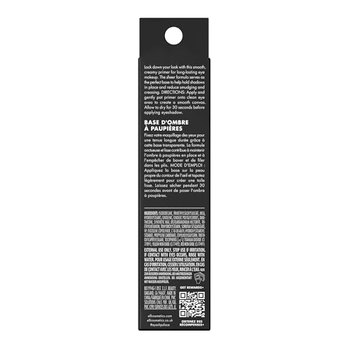 e.l.f. Lock It Down Eyeshadow Primer, Smooth Creamy Eye Makeup Primer For Long-Lasting Eyeshadow, Intensifies Color, Helps Prevent Creasing, Vegan & Cruelty-Free