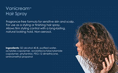 Sensitive Skin Hair Spray & Styling Gel - Fragrance-Free, Gluten-Free, Unscented, 7 & 8 Oz