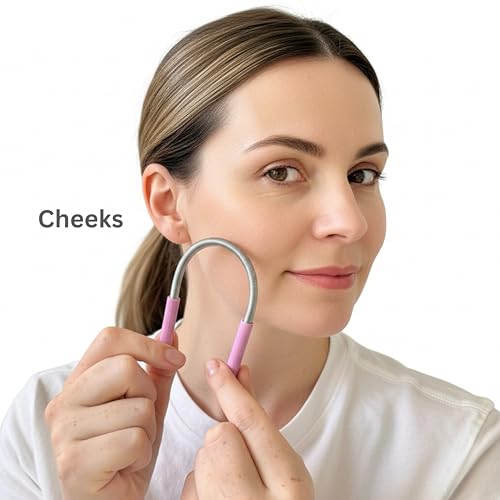 Bellabe Facial Hair Removers Set of 2 – Quick, Gentle, Hypoallergenic, USA-Made