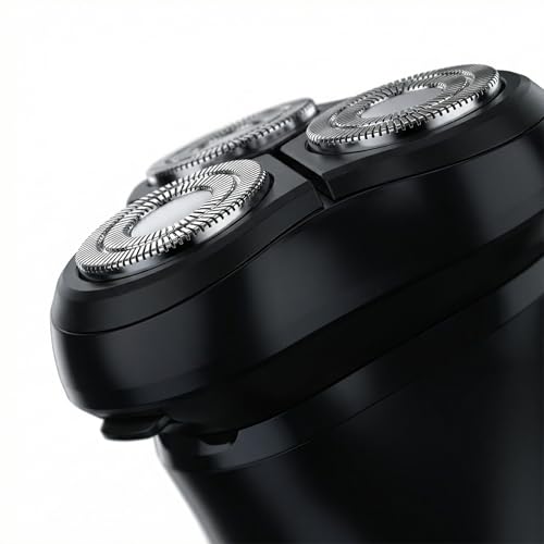 2026 Men's Electric Shaver ? Premium Rechargeable Design, 4D Floating Blades, IPX6 Waterproof, 1.5H Quick Charge, with Built-in Pop-Up Trimmer ? Perfect for Sensitive Skin and Travel