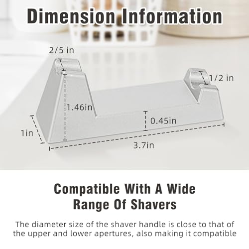 Solid Aluminum Alloy Razor Stand - for Henson AL13 / AL13-M / Ti22 - 100g Weight - Ensuring Stability, Minimizing Movement - Excluding Razors