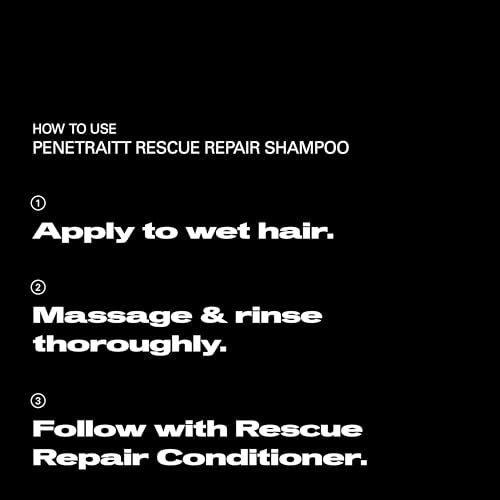 Sebastian Professional Penetraitt Shampoo 9.4 Fl Oz for Damaged Hair Repair