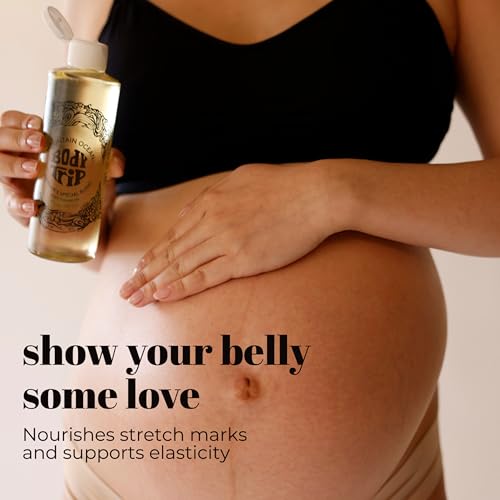 Mountain Ocean The Original Body Trip Mother's Special Blend Body Toning Oil, 8 Oz, Deep Hydration, Helps Stretch Marks, with Almond & Coconut Oil, Cocoa Butter & Vitamin E (New Look, Same Formula)