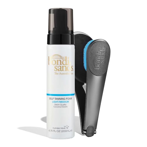 Self Tanning Foam with Back Applicator - Light/Medium Tan Set