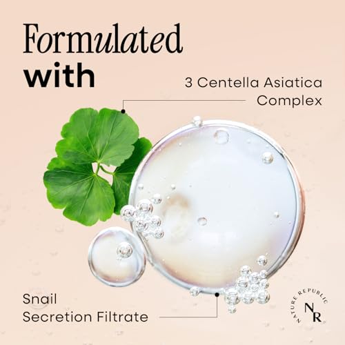 Nature Republic Snail Mucin Emulsion - 120mL Daily Hydrating Moisturizer