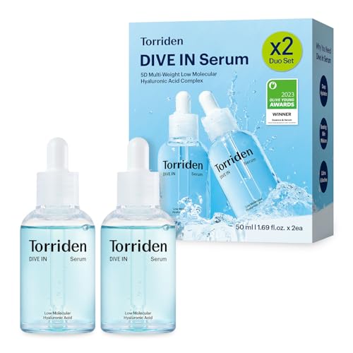 Torriden DIVE IN Hyaluronic Acid Serum Pack of 2 - Deep Hydration & Glow