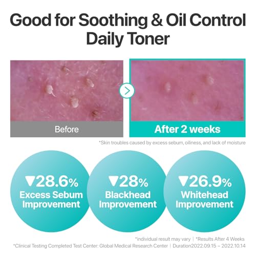 Numbuzin No.1 Calming Herb Toner 10.14 fl oz Pack of 2 for Sensitive Skin