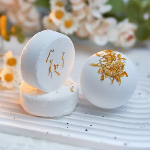 Natural Spa Gift Set for Her, Self Care Package for Women with Citrus and Vanilla, Spa Gift Basket, Wellness Spa Box, Bath and Body Products - Because you're worth it!