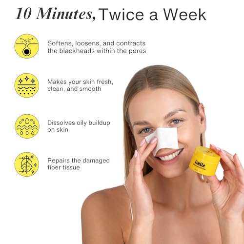 Blackhead Remover Pore Strips & Pore Minimizer Serum Bundle ? 2-Step Pore Deep Cleansing & Pore Refine System for Smooth, Clear Skin