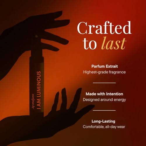 Aromafume I Am Luminous Non-Alcoholic Perfume Spray 10ml Travel Size - Essential Oil Fragrance