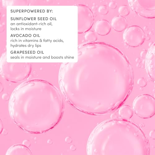 Kids Tinted Lip Oil - Sakura, Non-Sticky, Vegan & EWG Verified - Evereden