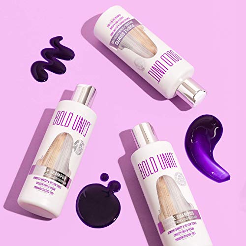 Purple Shampoo & Conditioner Duo for Blonde Hair - Brass Banishing, Sulfate-Free, Vegan